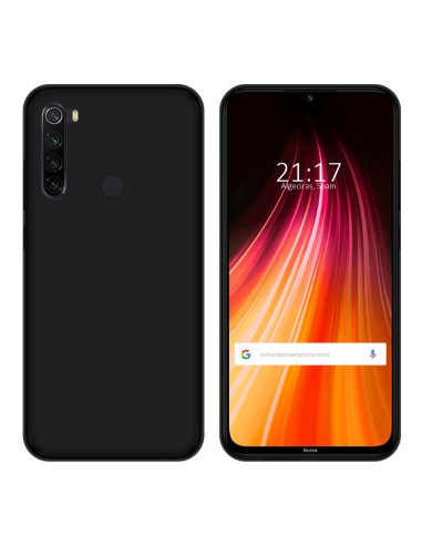 Funda Gel Tpu para Xiaomi Redmi Note 8 (2019/2021) Color Negra