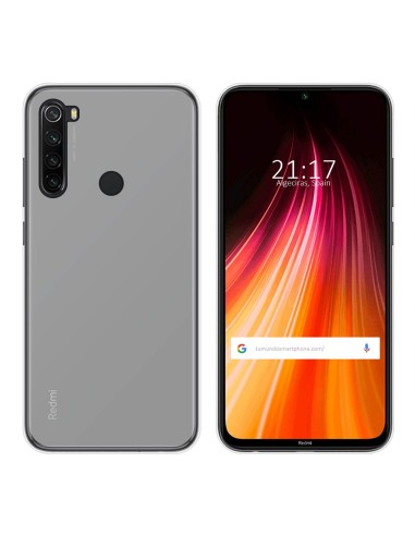 Funda Gel Tpu para Xiaomi Redmi Note 8 (2019/2021) Color Transparente