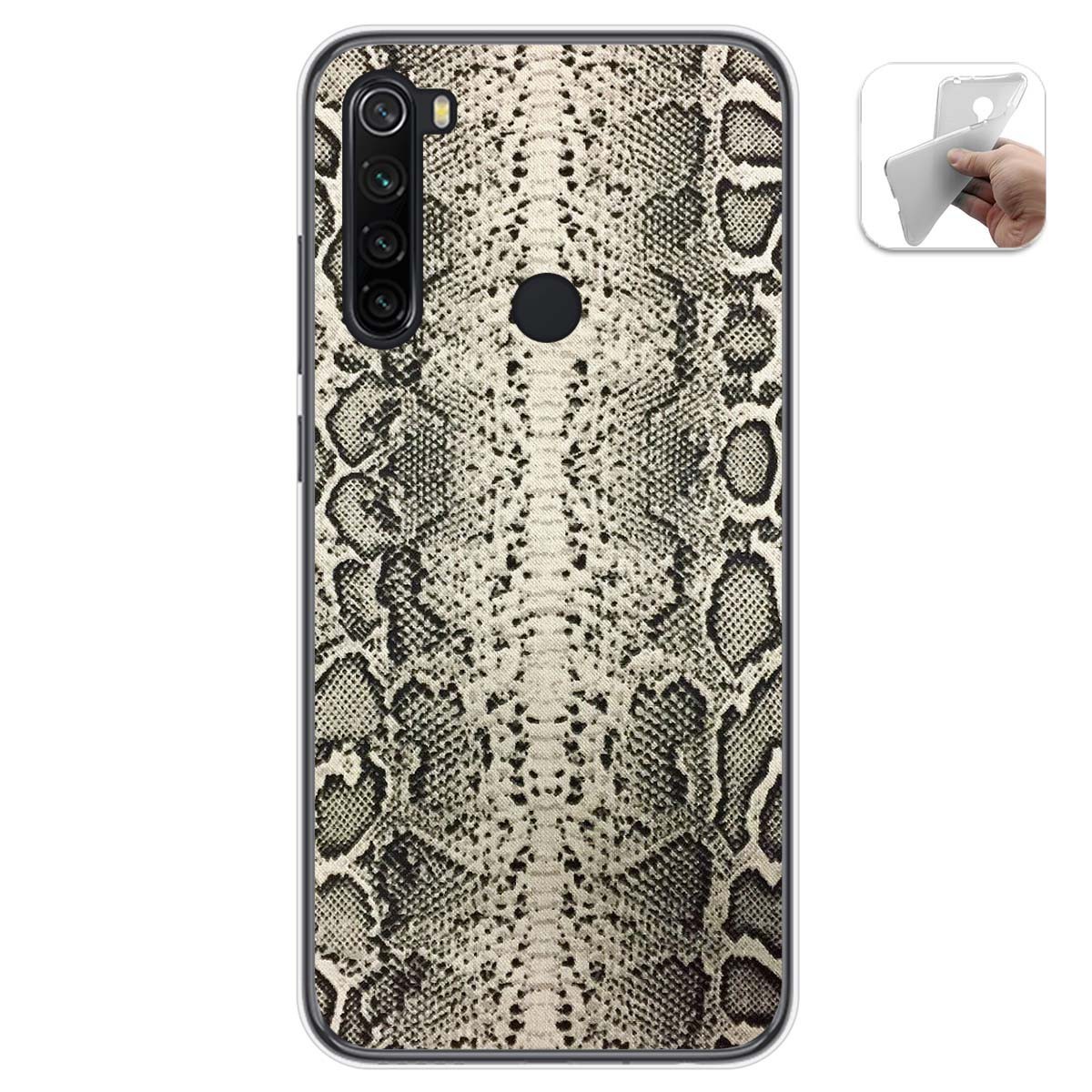 Funda Gel Tpu para Xiaomi Redmi Note 8 (2019/2021) diseño Animal 01 Dibujos