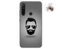 Funda Gel Tpu para Xiaomi Redmi Note 8 (2019/2021) diseño Barba Dibujos