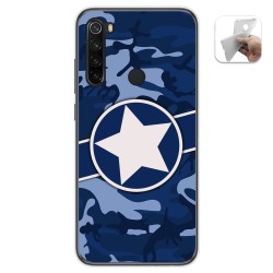 Funda Gel Tpu para Xiaomi Redmi Note 8 (2019/2021) diseño Camuflaje 03 Dibujos