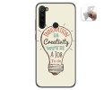 Funda Gel Tpu para Xiaomi Redmi Note 8 (2019/2021) diseño Creativity Dibujos