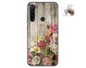 Funda Gel Tpu para Xiaomi Redmi Note 8 (2019/2021) diseño Madera 08 Dibujos