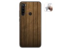 Funda Gel Tpu para Xiaomi Redmi Note 8 (2019/2021) diseño Madera Dibujos