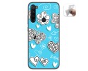Funda Gel Tpu para Xiaomi Redmi Note 8 (2019/2021) diseño Mariposas Dibujos