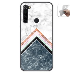 Funda Gel Tpu para Xiaomi Redmi Note 8 (2019/2021) diseño Mármol 05 Dibujos
