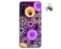 Funda Gel Tpu para Xiaomi Redmi Note 8 (2019/2021) diseño Radial Dibujos