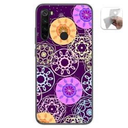 Funda Gel Tpu para Xiaomi Redmi Note 8 (2019/2021) diseño Radial Dibujos