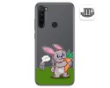Funda Gel Transparente para Xiaomi Redmi Note 8 (2019/2021) diseño Conejo Dibujos