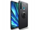 Funda Magnetica Soporte con Anillo Giratorio 360 para Realme 5 Pro Negra