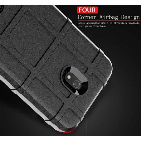 Funda Armor Rugged Shield Antigolpes para Xiaomi Redmi 8A color Negra