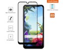 Protector Cristal Templado Completo 5D Full Glue Negro para Lg K40S Vidrio