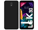 Funda Gel Tpu para Huawei Lg K30 Color Negra
