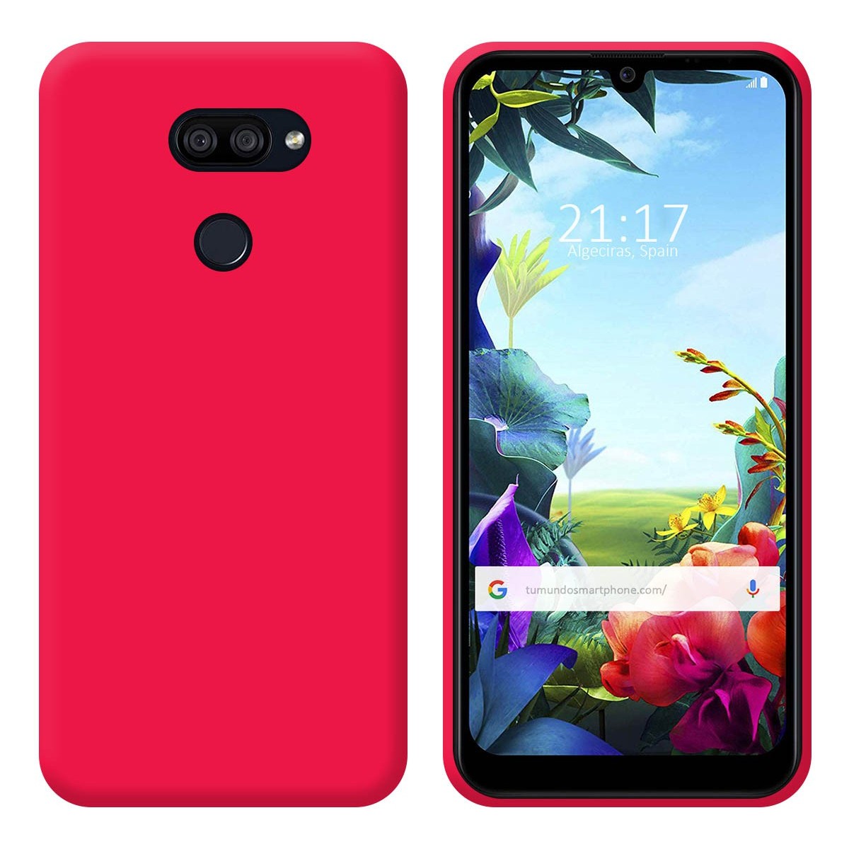 Funda Gel Tpu para Lg K40S Color Rosa