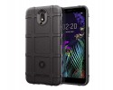 Funda Armor Rugged Shield Antigolpes para Lg K30 color Negra