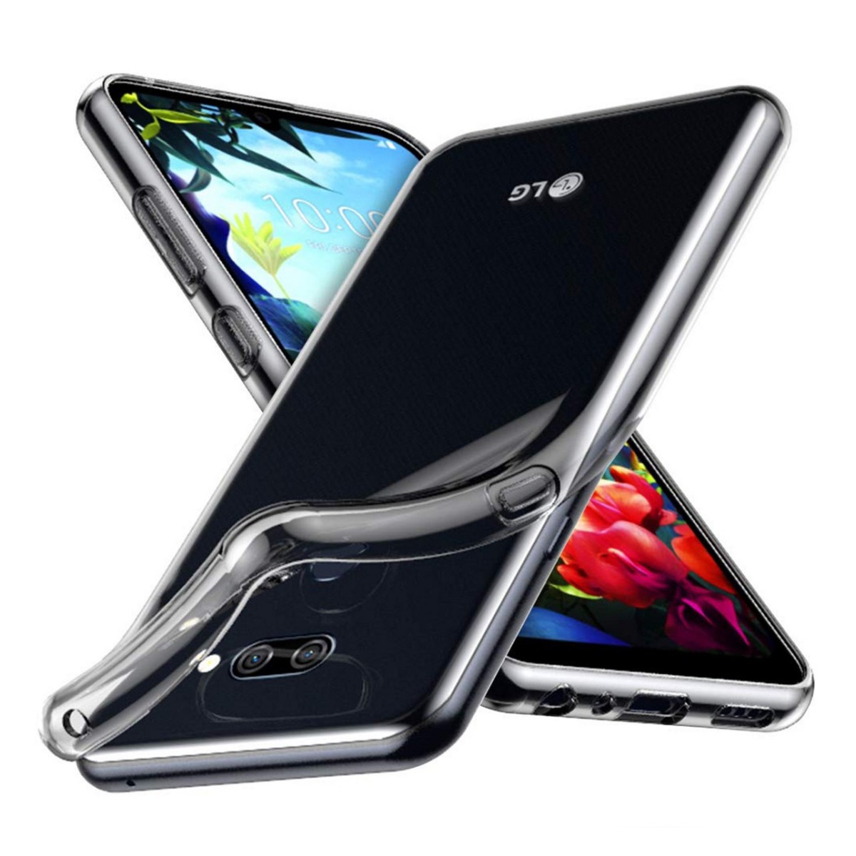 Funda Gel Tpu Fina Ultra-Thin 0,5mm Transparente para Lg K40S