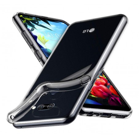 Funda Gel Tpu Fina Ultra-Thin 0,5mm Transparente para Lg K40S