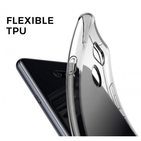 Funda Gel Tpu Fina Ultra-Thin 0,5mm Transparente para Lg K40S