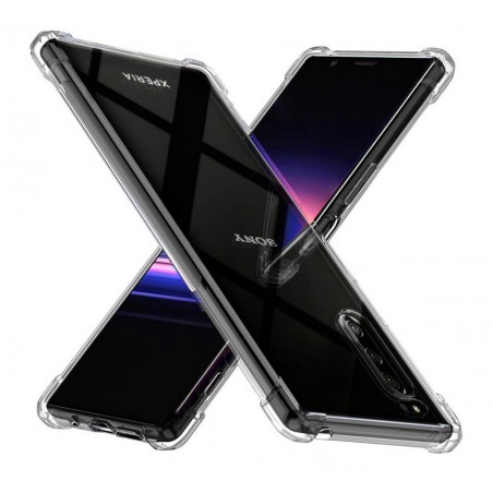 Funda Gel Tpu Anti-Shock Transparente para Sony Xperia 5