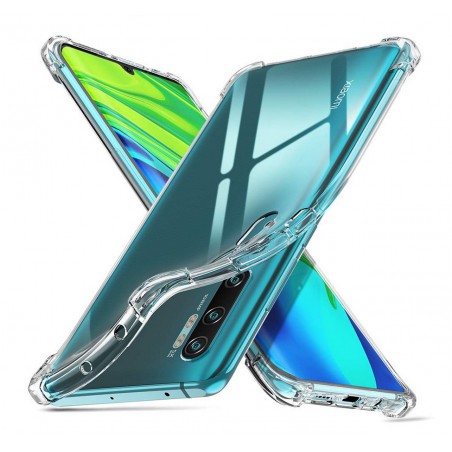 Funda Gel Tpu Anti-Shock Transparente para Xiaomi Mi Note 10