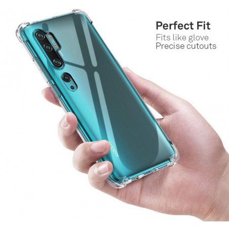 Funda Gel Tpu Anti-Shock Transparente para Xiaomi Mi Note 10