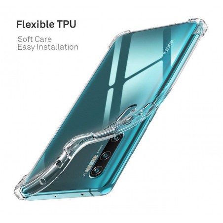 Funda Gel Tpu Anti-Shock Transparente para Xiaomi Mi Note 10