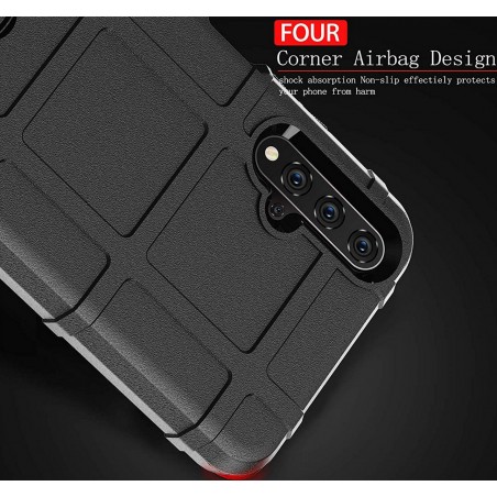 Funda Armor Rugged Shield Antigolpes para Huawei Nova 5T / Honor 20 color Negra