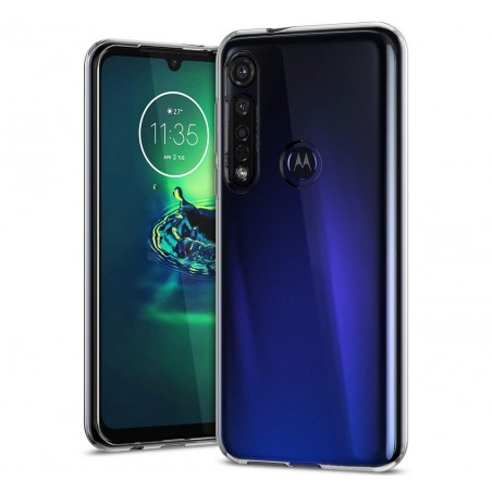 Funda Gel Tpu Fina Ultra-Thin 0,5mm Transparente para Motorola Moto G8 Plus