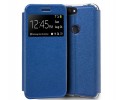 Funda Libro Soporte con Ventana para Alcatel 1S (2019) Color Azul