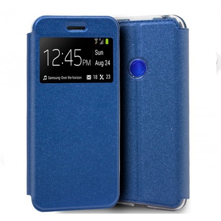 Funda Libro Soporte con Ventana para Huawei P Smart Z Color Azul