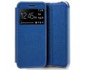 Funda Libro Soporte con Ventana para Huawei Y5 2019 Color Azul