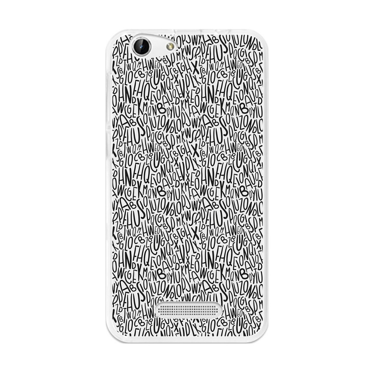 Funda Gel Tpu para Cubot Note S / Dinosaur  Diseño Letras Dibujos