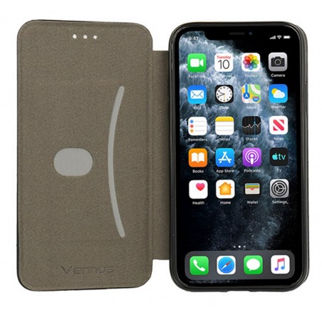 Funda Libro Soporte Magnética Elegance Negra para Iphone 11 Pro (5.8)