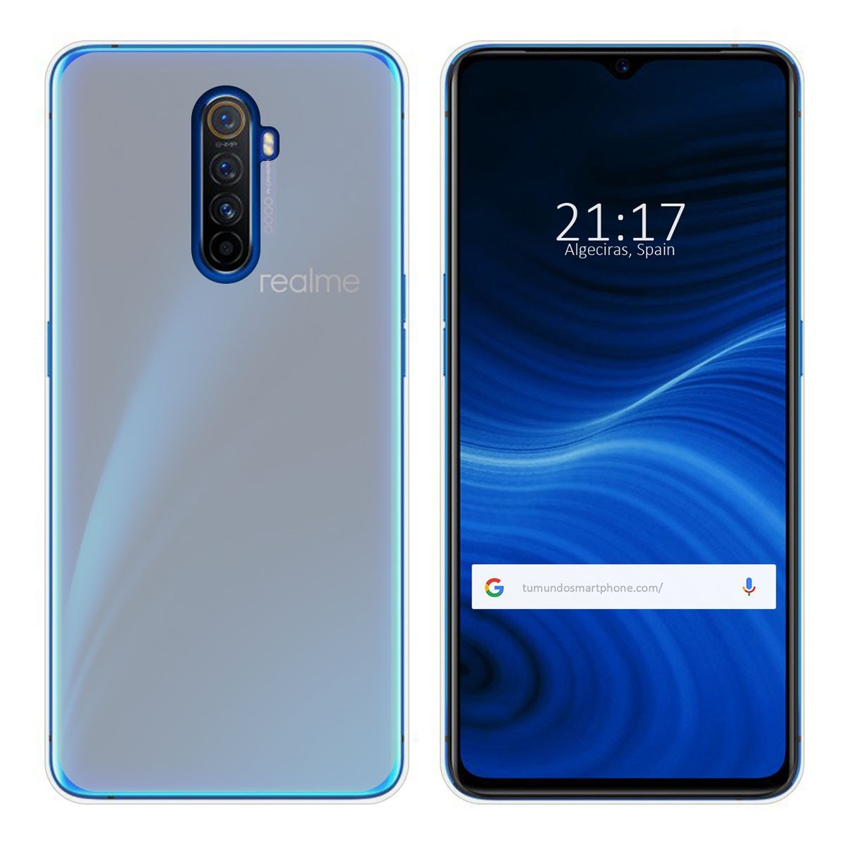 Funda Gel Tpu para Realme X2 Pro Color Transparente