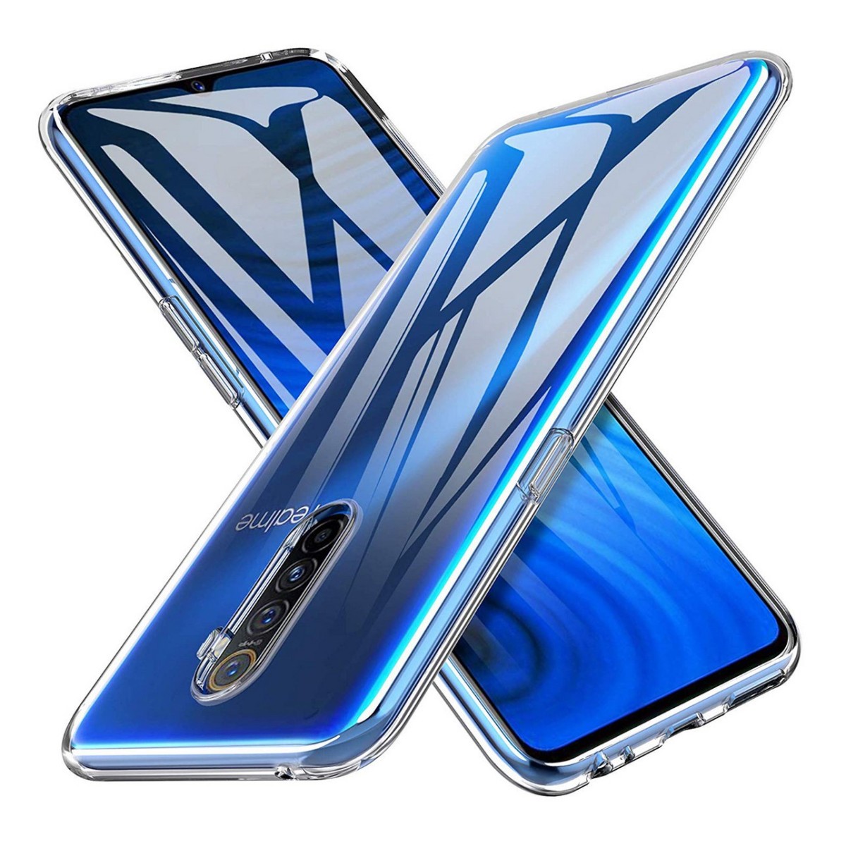 Funda Gel Tpu Fina Ultra-Thin 0,5mm Transparente para Realme X2 Pro