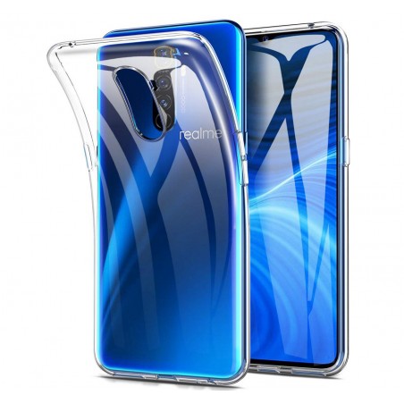 Funda Gel Tpu Fina Ultra-Thin 0,5mm Transparente para Realme X2 Pro