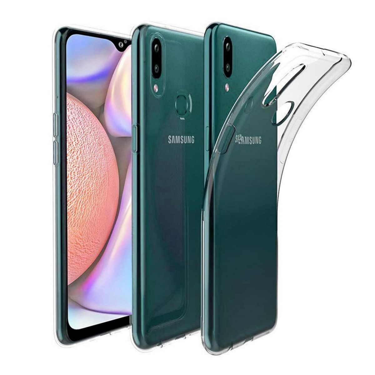 Funda Gel Tpu Fina Ultra-Thin 0,5mm Transparente para Samsung Galaxy A10s