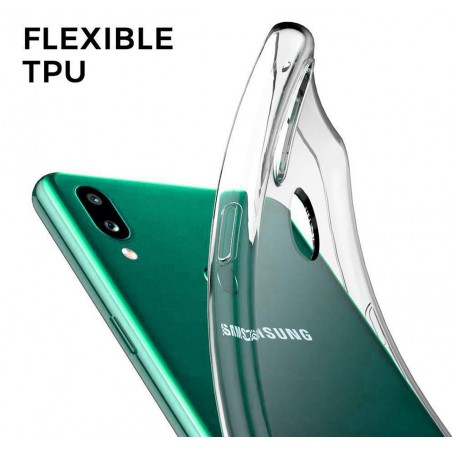 Funda Gel Tpu Fina Ultra-Thin 0,5mm Transparente para Samsung Galaxy A10s
