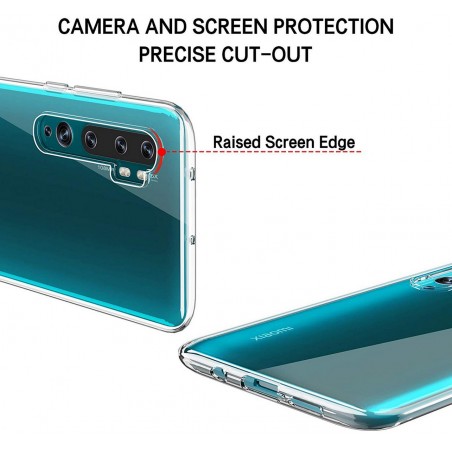 Funda Gel Tpu Fina Ultra-Thin 0,5mm Transparente para Xiaomi Mi Note 10