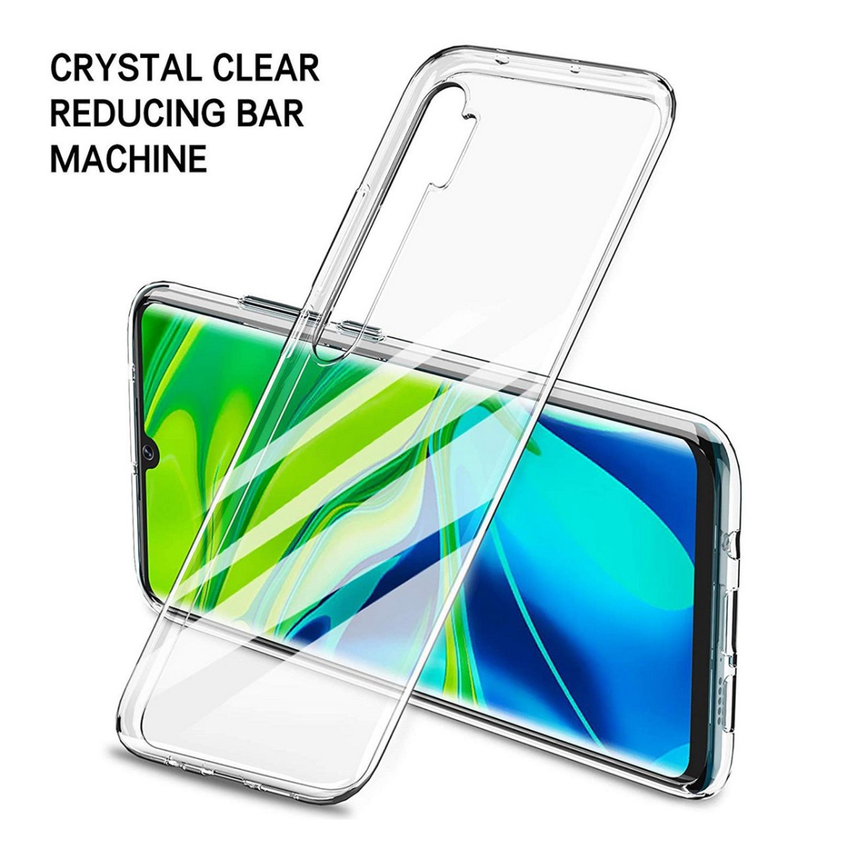 Funda Gel Tpu Fina Ultra-Thin 0,5mm Transparente para Xiaomi Mi Note 10