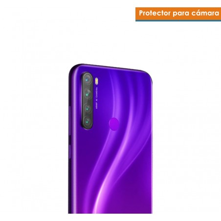 Protector Cristal Templado Cámara Trasera para Xiaomi Redmi Note 8T Vidrio