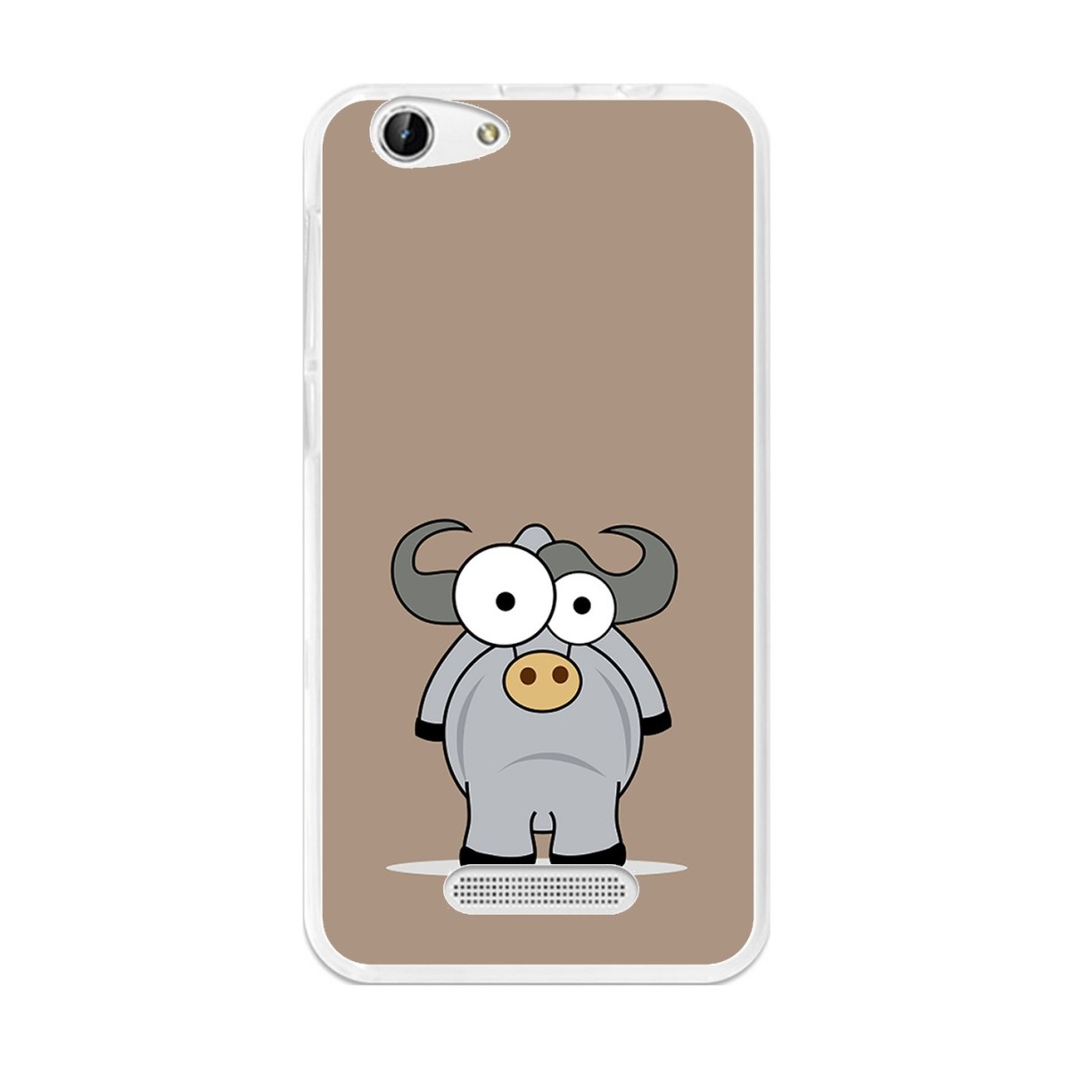 Funda Gel Tpu para Cubot Note S / Dinosaur  Diseño Toro Dibujos