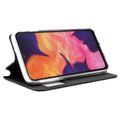 Funda Libro Soporte con Ventana para Samsung Galaxy A10 Color Negra 2