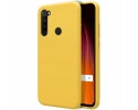 Funda Silicona Líquida Ultra Suave para Xiaomi Redmi Note 8T color Amarilla