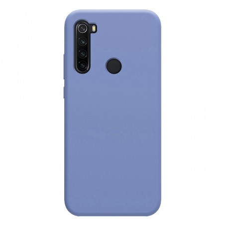 Funda Silicona Líquida Ultra Suave para Xiaomi Redmi Note 8T color Azul Celeste