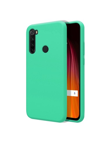 Funda Silicona Líquida Ultra Suave para Xiaomi Redmi Note 8T color Verde