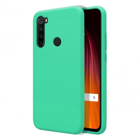 Funda Silicona Líquida Ultra Suave para Xiaomi Redmi Note 8T color Verde