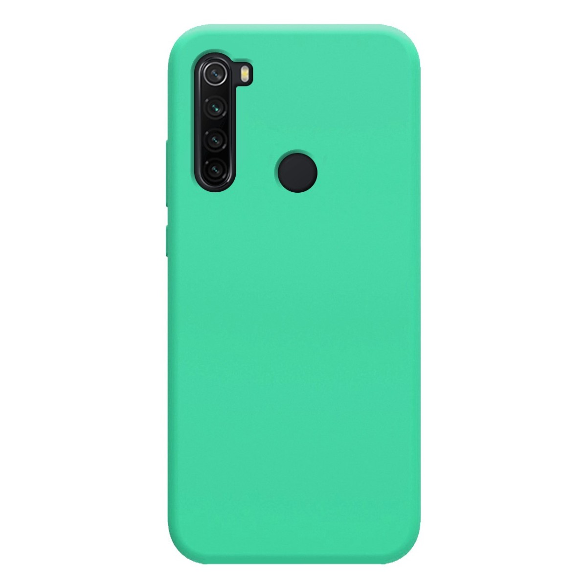 Funda Silicona Líquida Ultra Suave para Xiaomi Redmi Note 8T color Verde