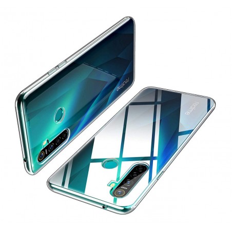 Funda Gel Tpu Fina Ultra-Thin 0,5mm Transparente para Realme 5 / 5s / 5i / 6i