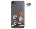 Funda Gel Transparente para Alcatel 1V 2019 diseño Avestruz Dibujos